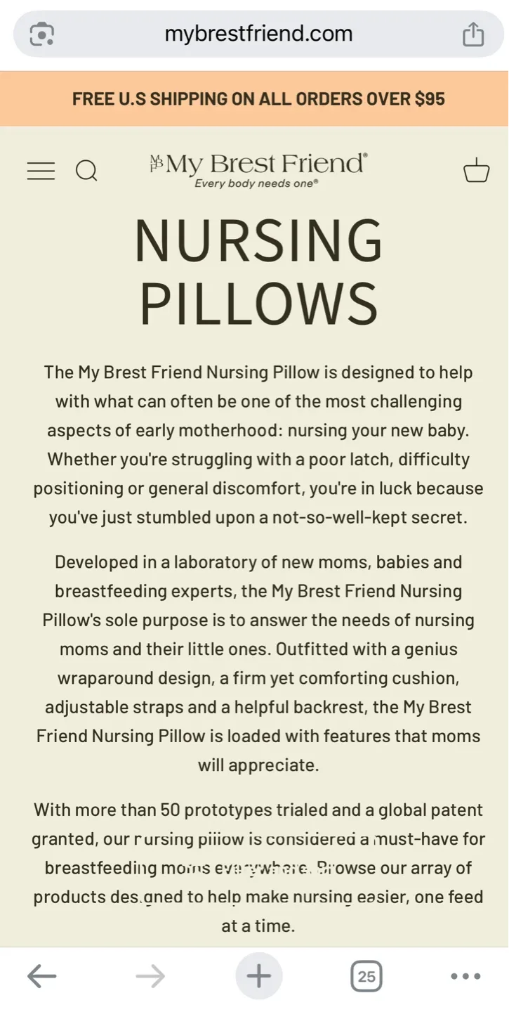 My Brest Friend Nursing Pillow image indicator(4)