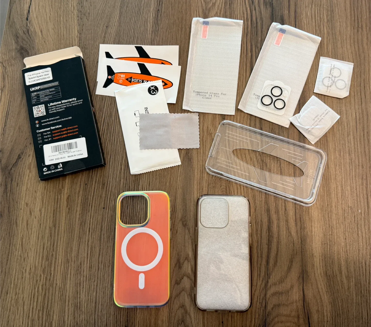 iPhone 14 Pro Cases & Screen Protector Set