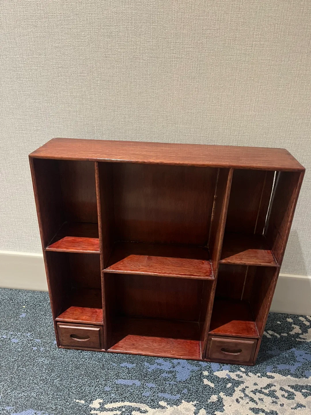 Wooden Shelf with Drawers image indicator(6)