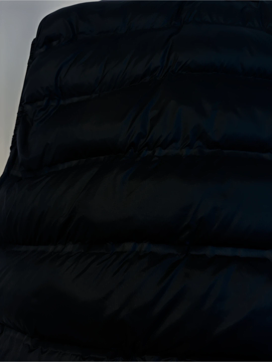 Zara Puffer Vest - Black, Size L - photo 4