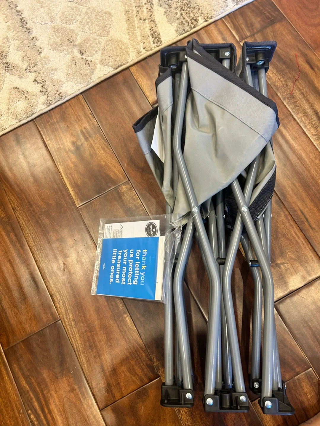 Regalo Portable Toddler Bed - Gray image indicator(5)