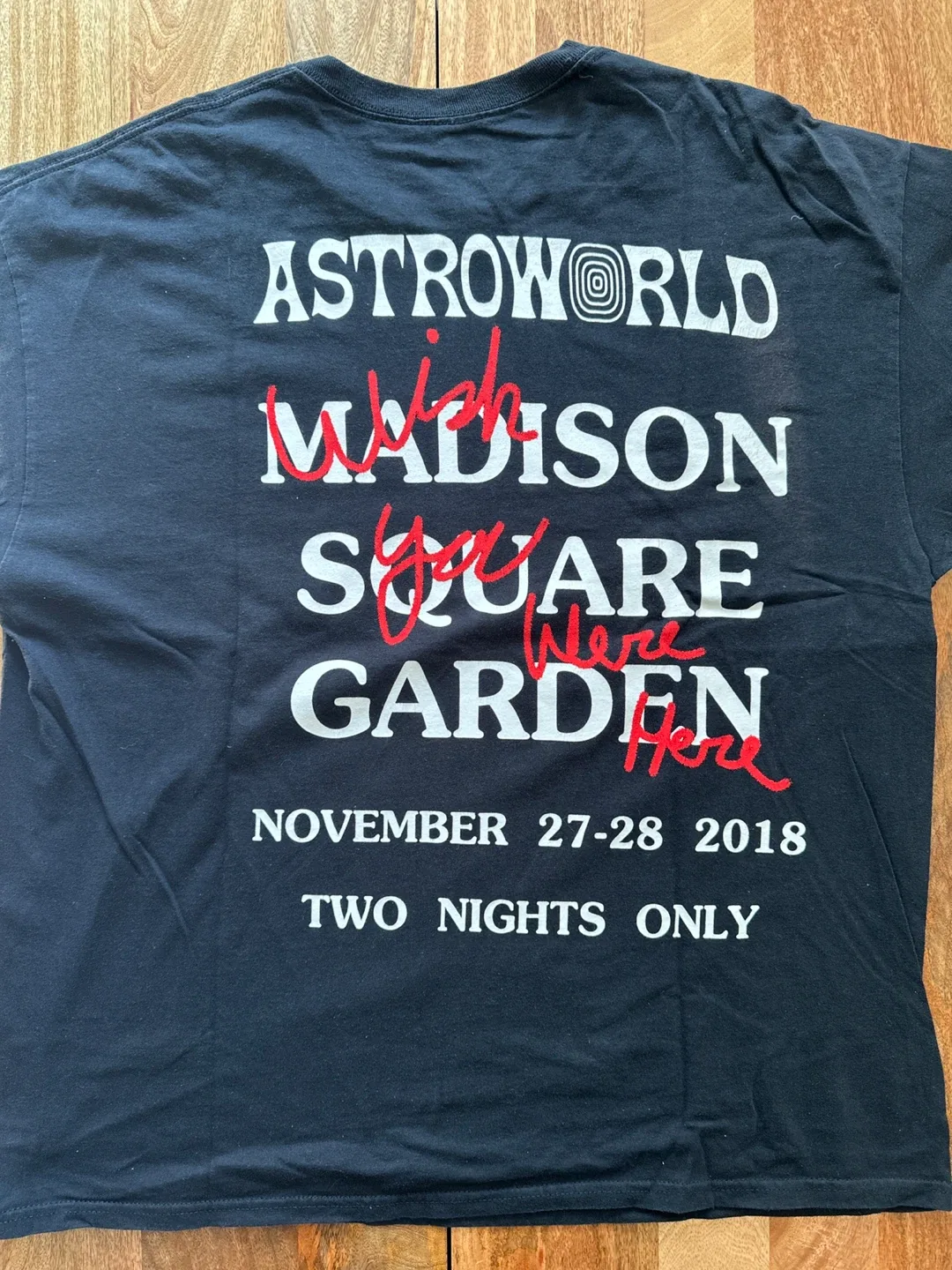 Travis Scott Astroworld Wish You Were Here T-Shirt XL image indicator(2)