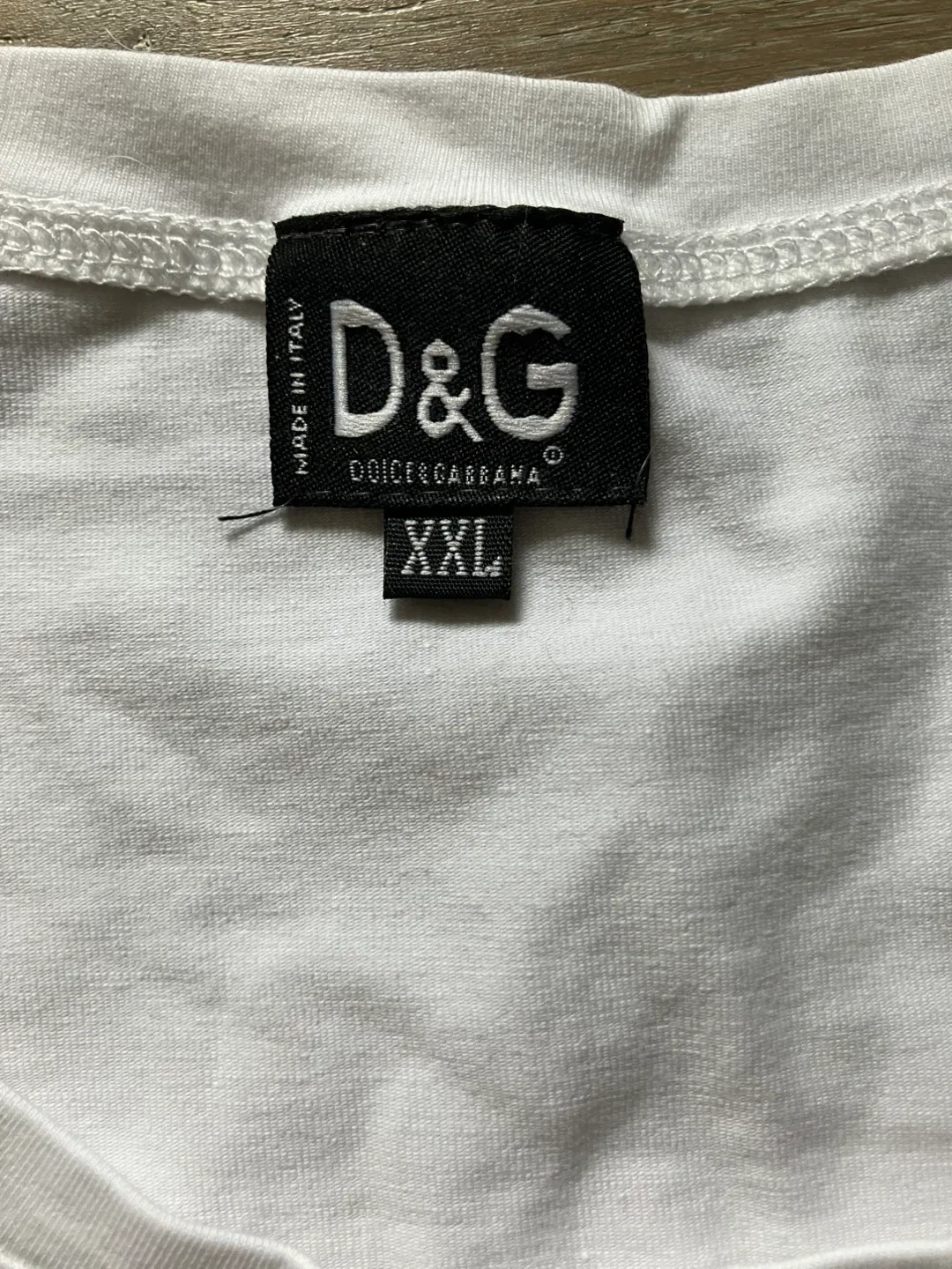 D&G White Long Sleeve Top clothing sale image indicator(9)