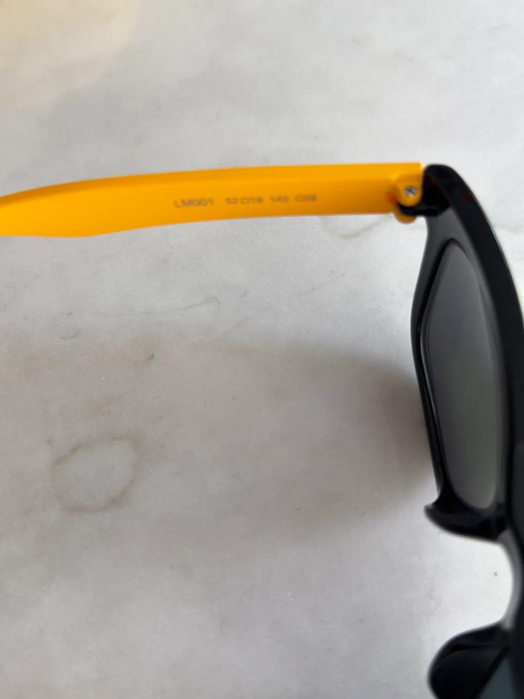 Electric Sunglasses LM001 Black & Yellow image indicator(2)