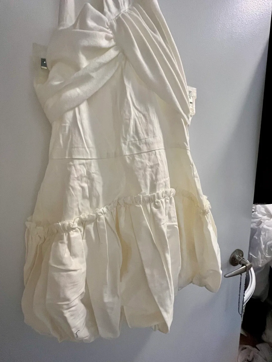 Zemeta New York Country Ballon White Dress Size Small image indicator(4)