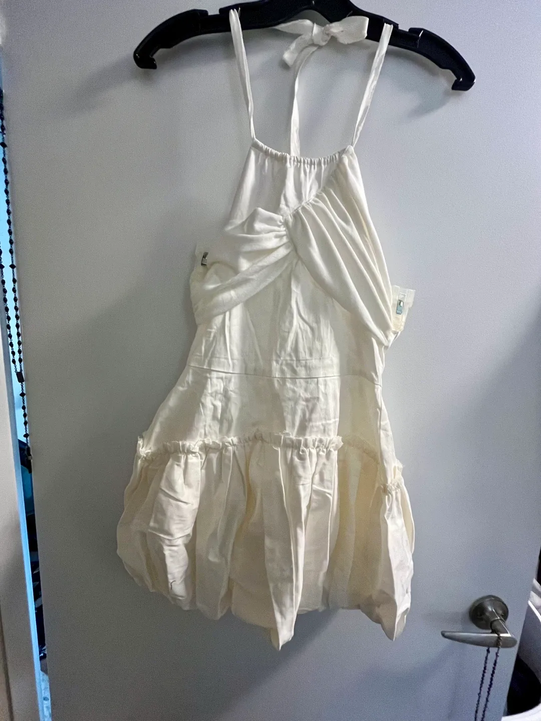 Zemeta New York Country Ballon White Dress Size Small image indicator(2)