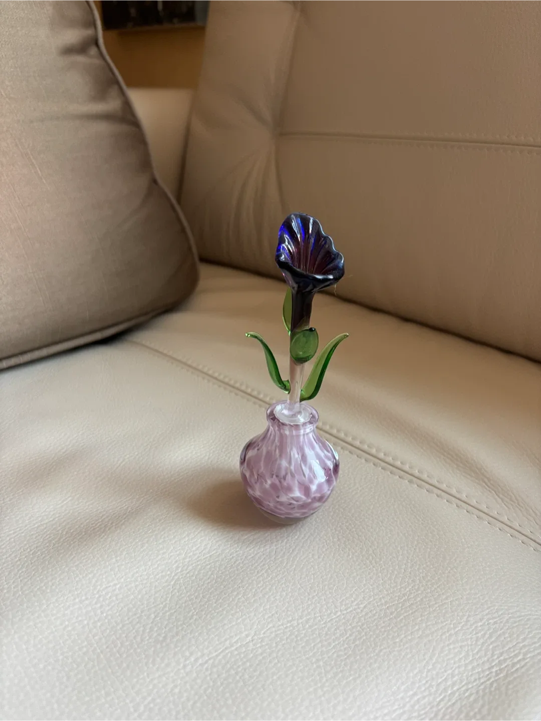 Glass Flower perfume bottle thumbnail