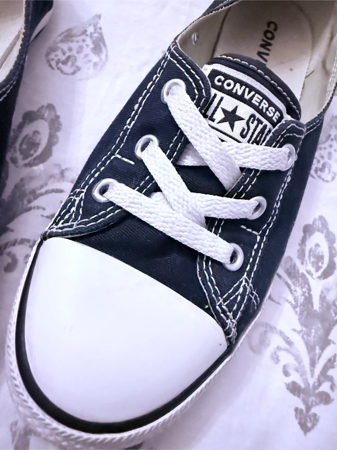 Converse All Star Ballet Lace Shoes - US 8 - photo 2