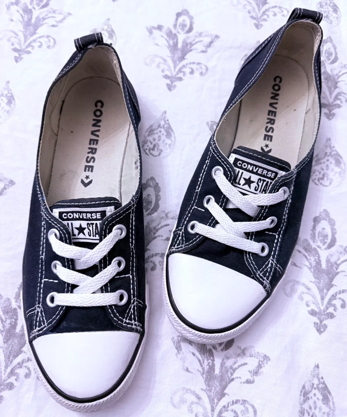 Converse All Star Ballet Lace Shoes - US 8 thumbnail