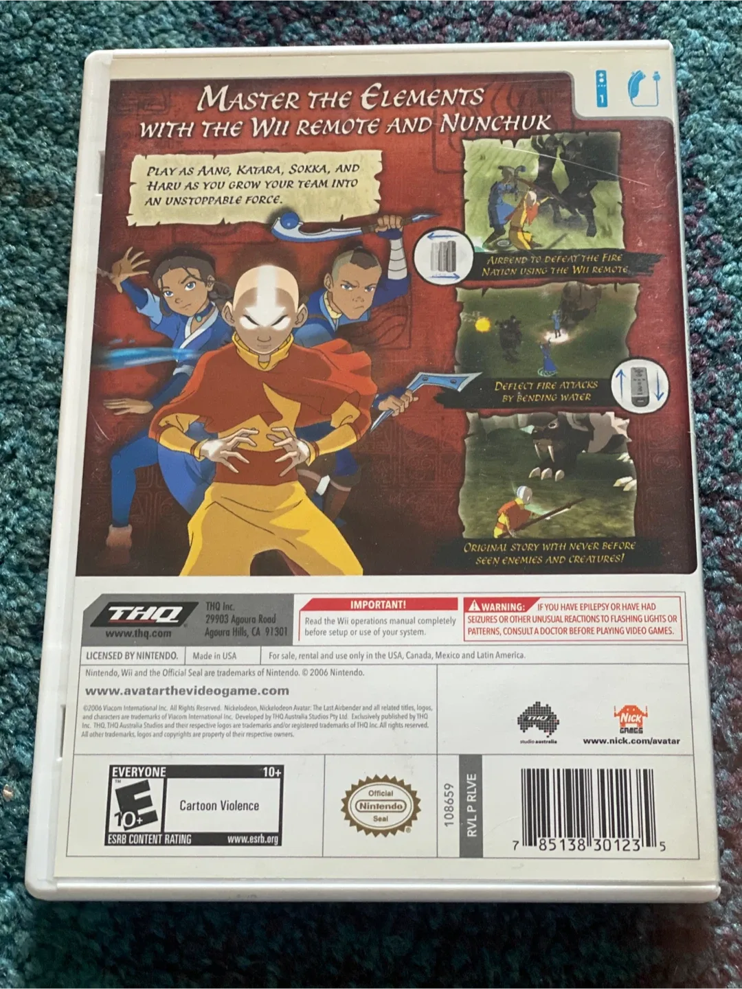 Avatar: The Last Airbender Wii Game image indicator(2)