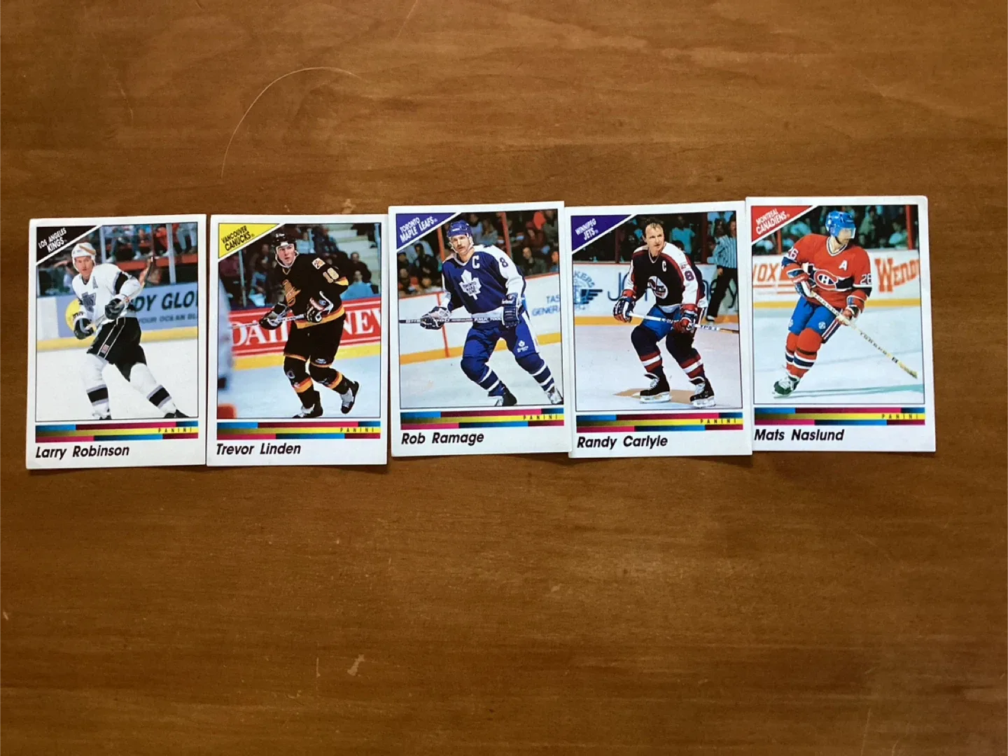5. 1990-91 PANINI Hockey Stickers ! thumbnail