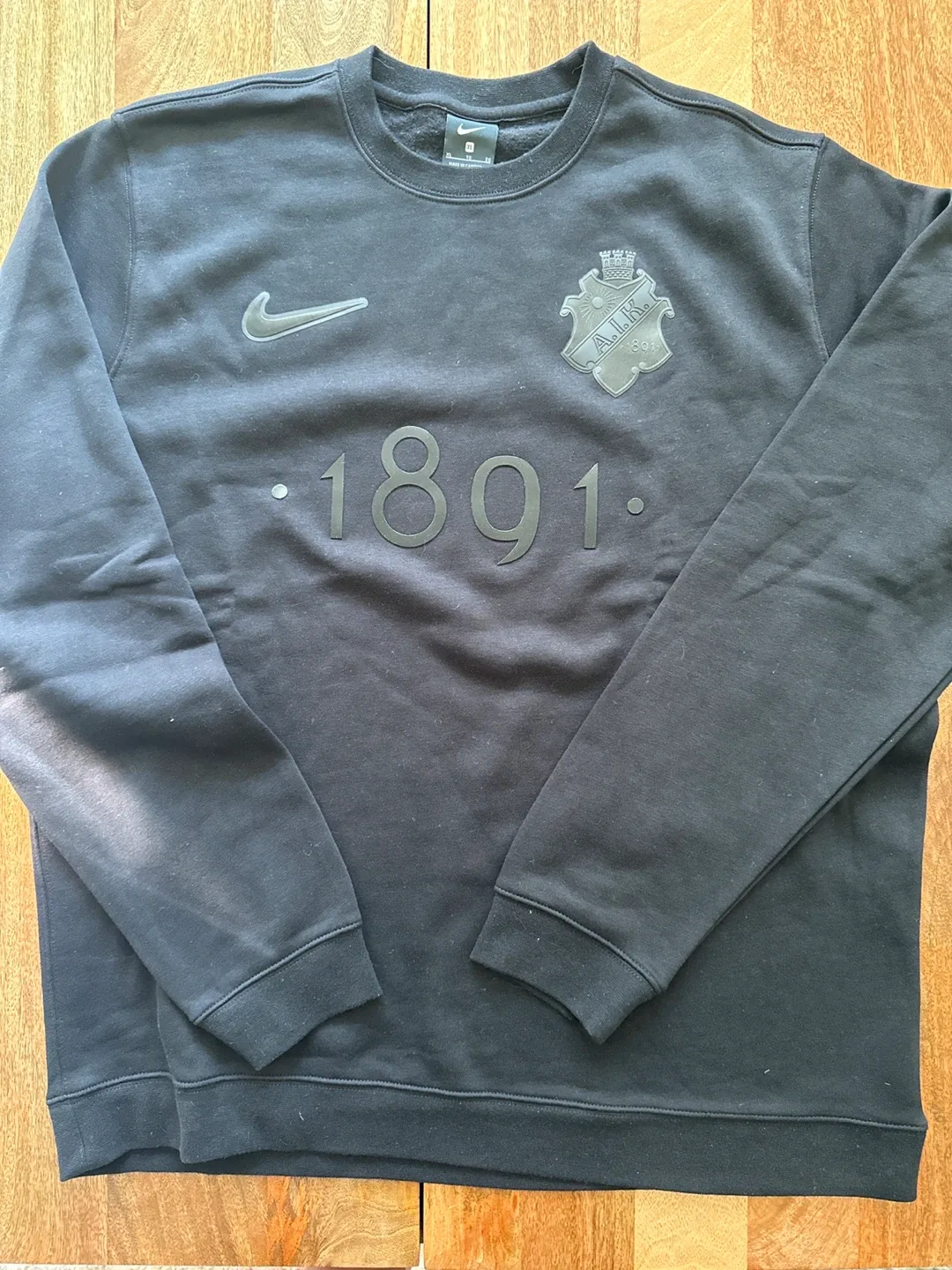 Nike AIK Football Crewneck Sweatshirt - Black thumbnail