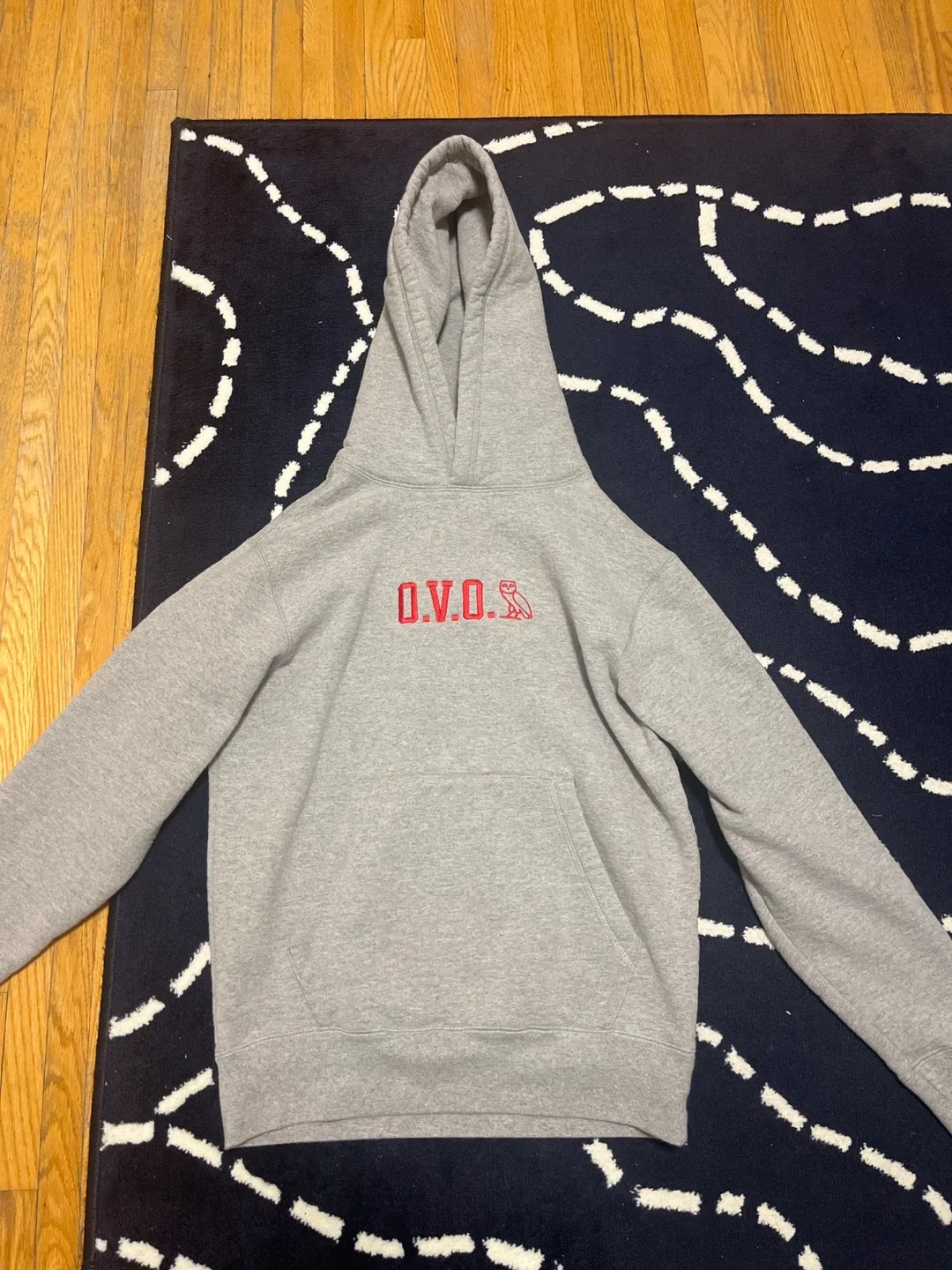 OVO Grey Hoodie, Size XS thumbnail