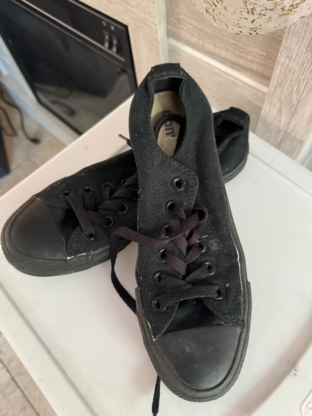 Converse All Star Black Sneakers thumbnail