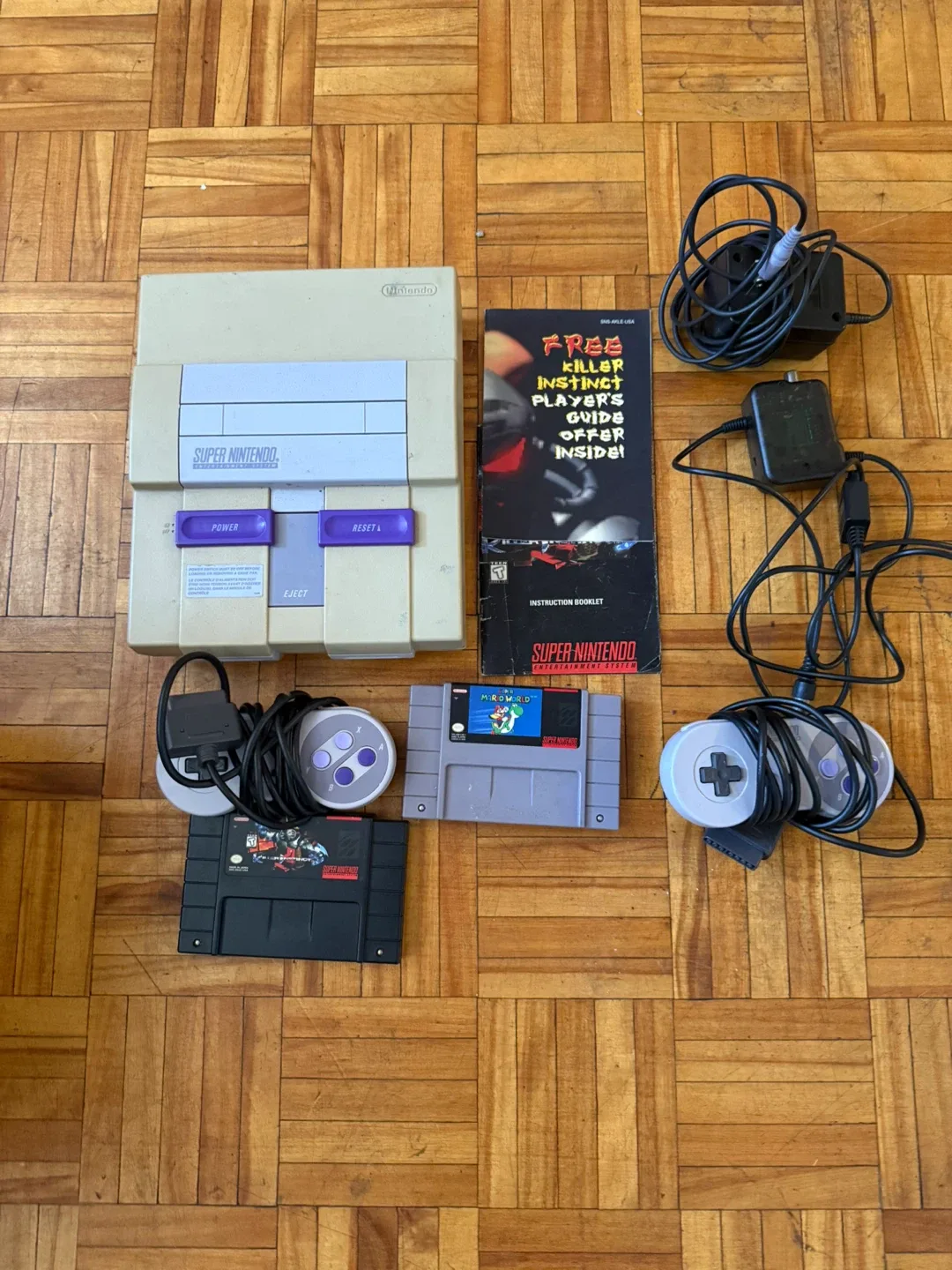Super Nintendo SNES Console with Games & Accessories thumbnail