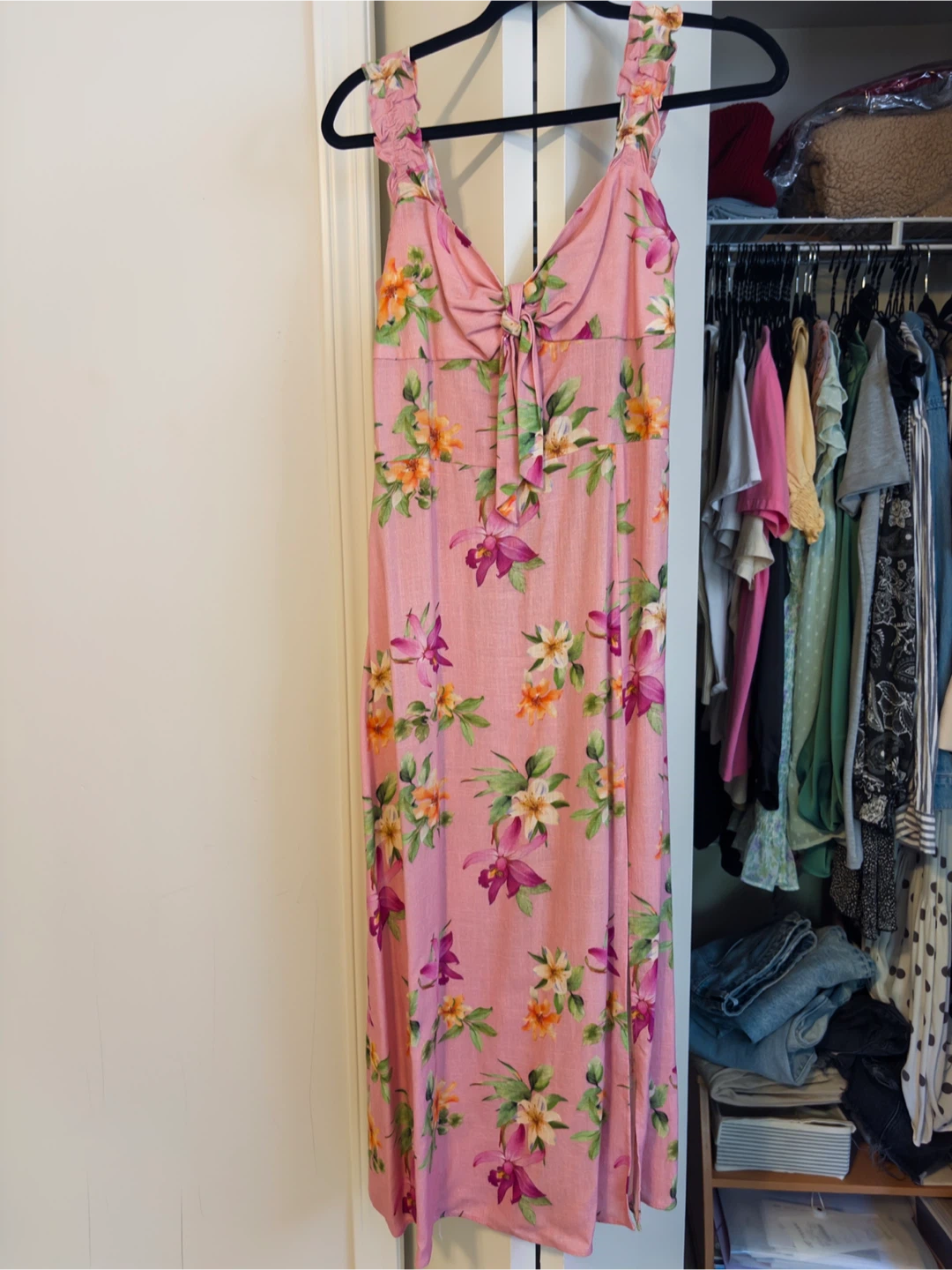 Zara Floral Print Dress - Size M
