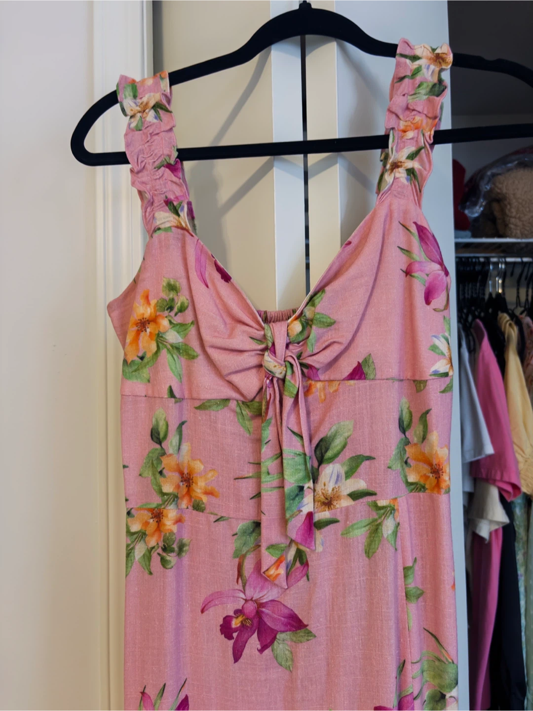 Zara Floral Print Dress - Size M - photo 3