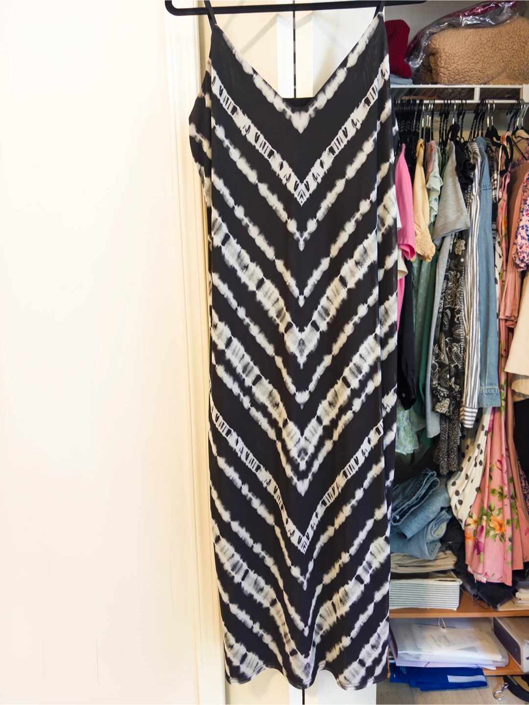 AFRM Black & White Maxi Dress - Size 2X/2T