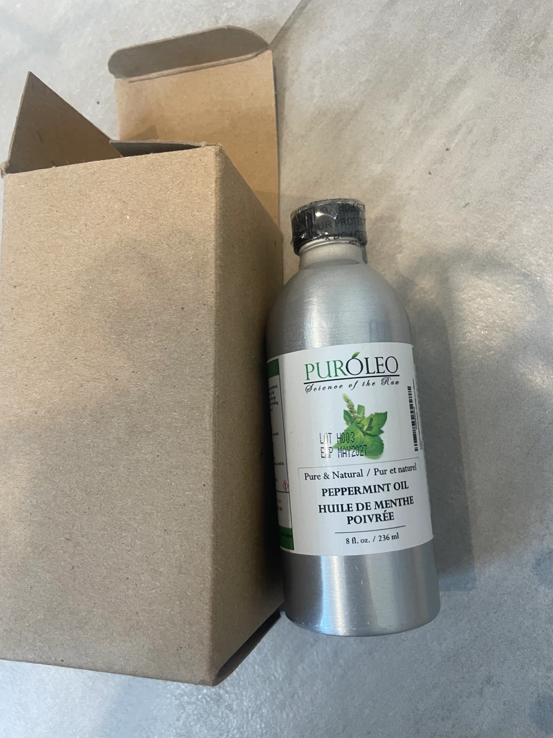 PurOleo Peppermint Oil - 8 fl oz 🥕