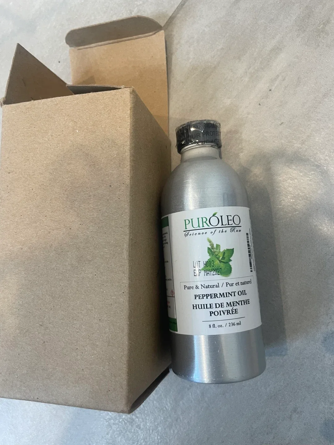 PurOleo Peppermint Oil - 8 fl oz 🥕 thumbnail