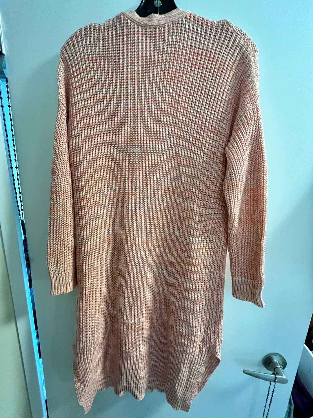 ONIX (fits M to L)Peach  Knit Cardigan Fits like a medium/Large image indicator(2)