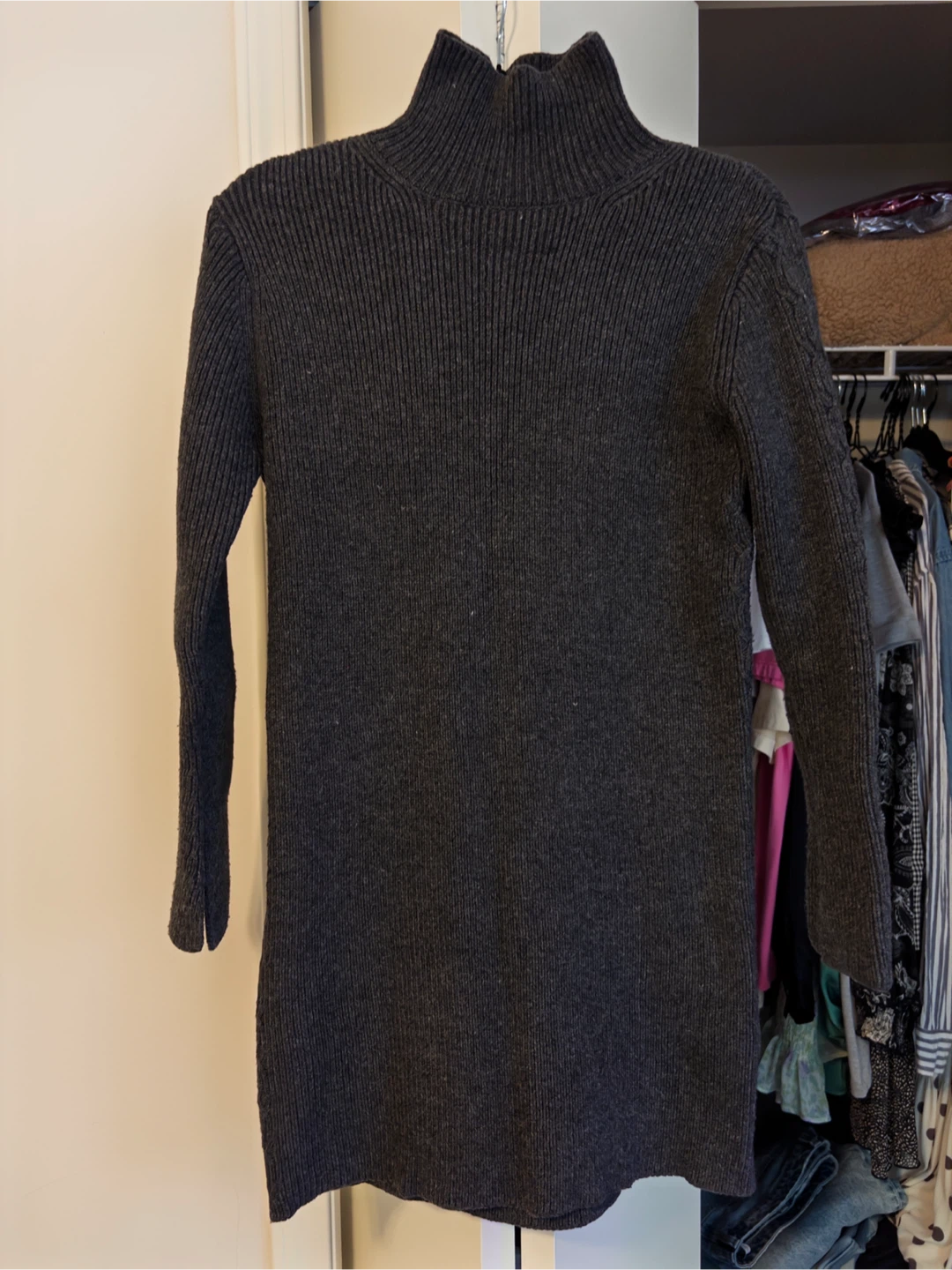 Zara Turtleneck Knit Dress - Size S