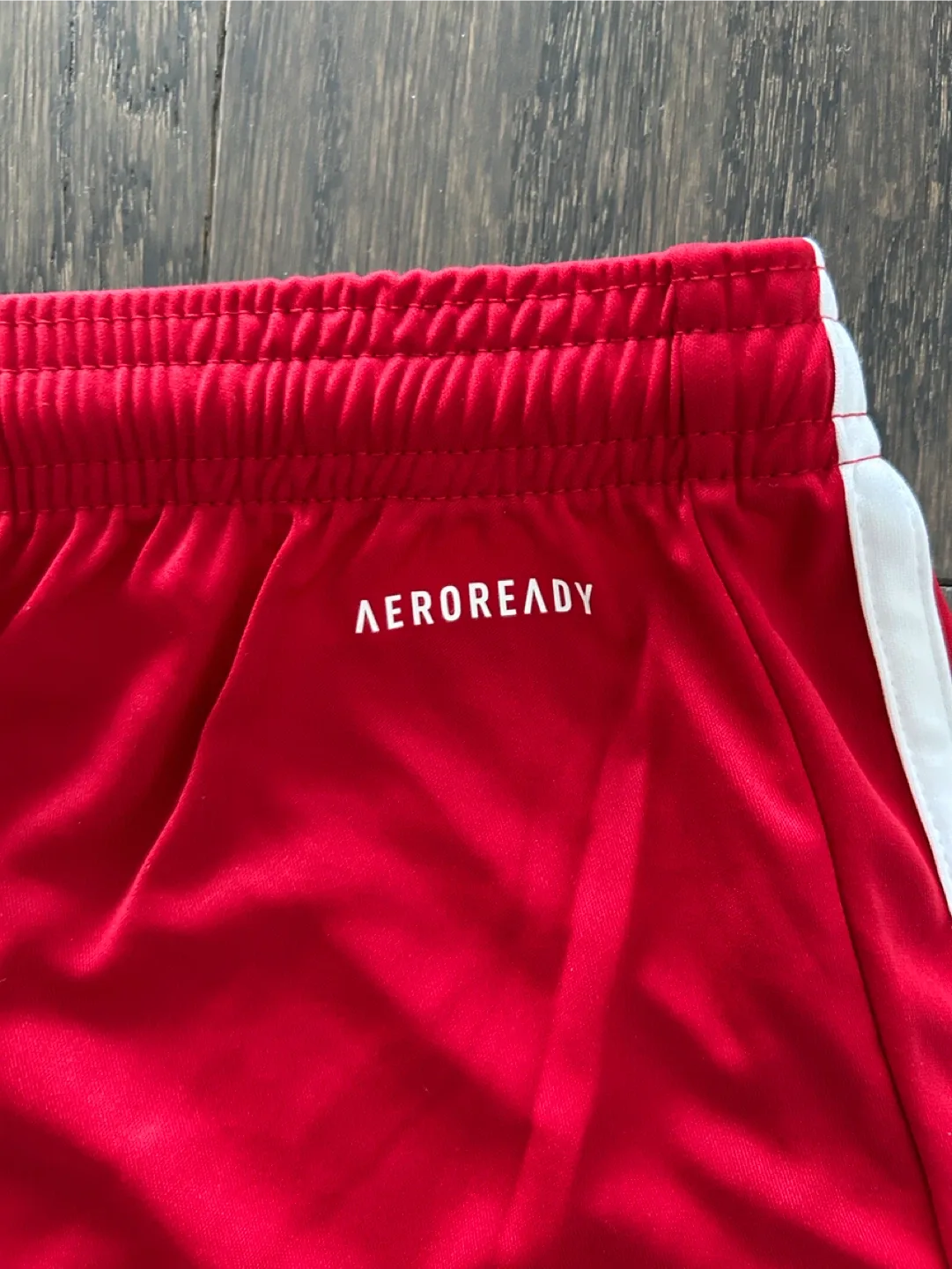 Adidas AEROREADY Red Shorts - Size M image indicator(5)