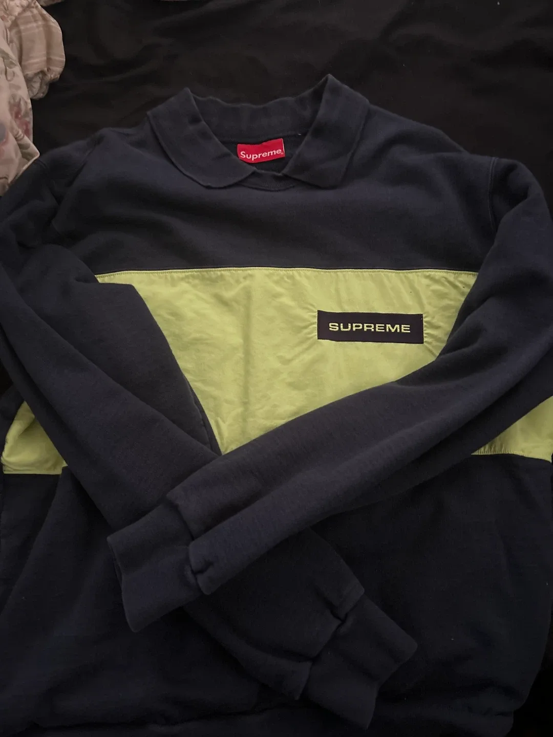 Supreme Colour Block Polo Sweatshirt image indicator(3)