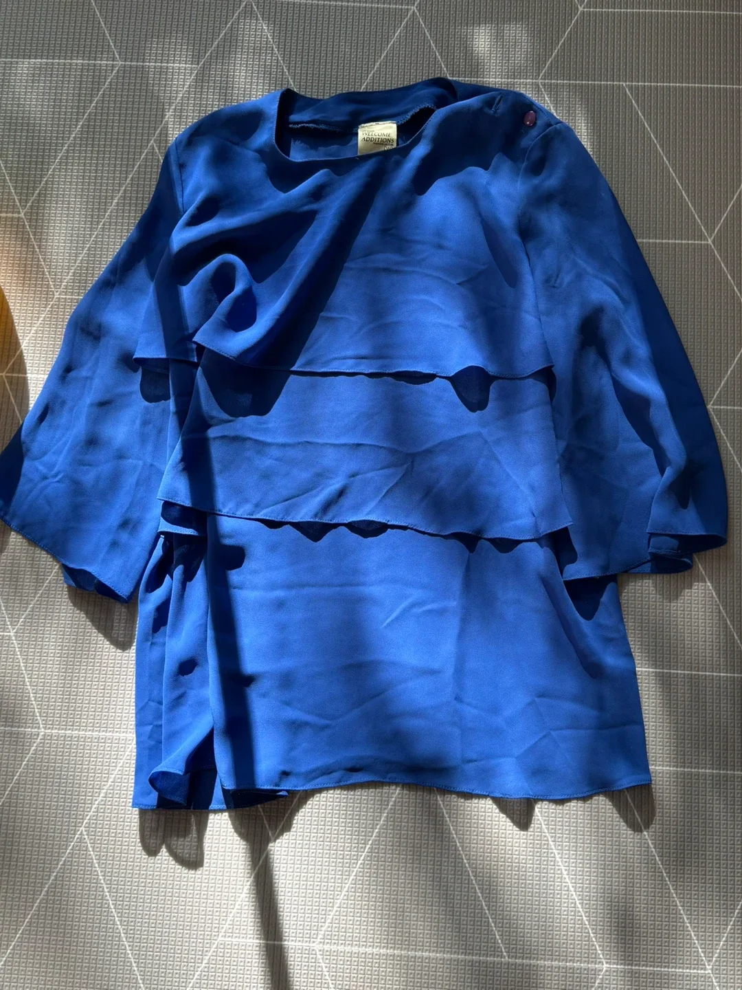🥕Welcome Additions Blue Blouse thumbnail