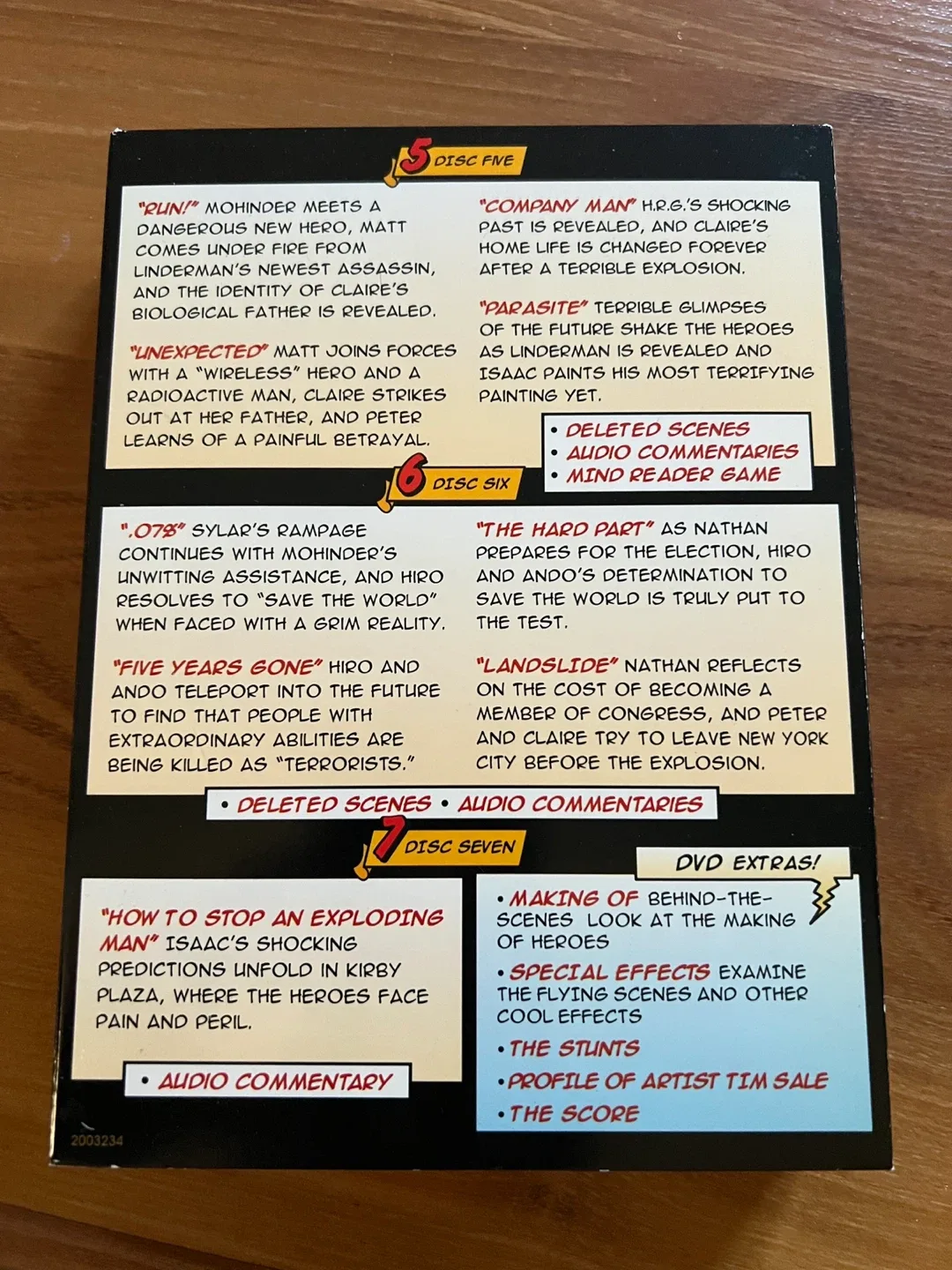 Heroes Season 1 DVD Box Set 🥕 image indicator(7)