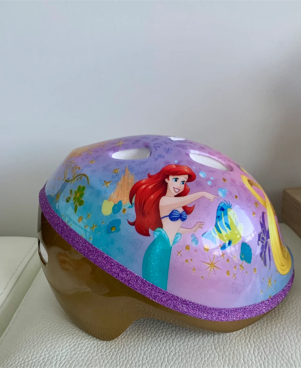 👑 Disney 3 Princesses Kids' Bike Helmet image indicator(3)