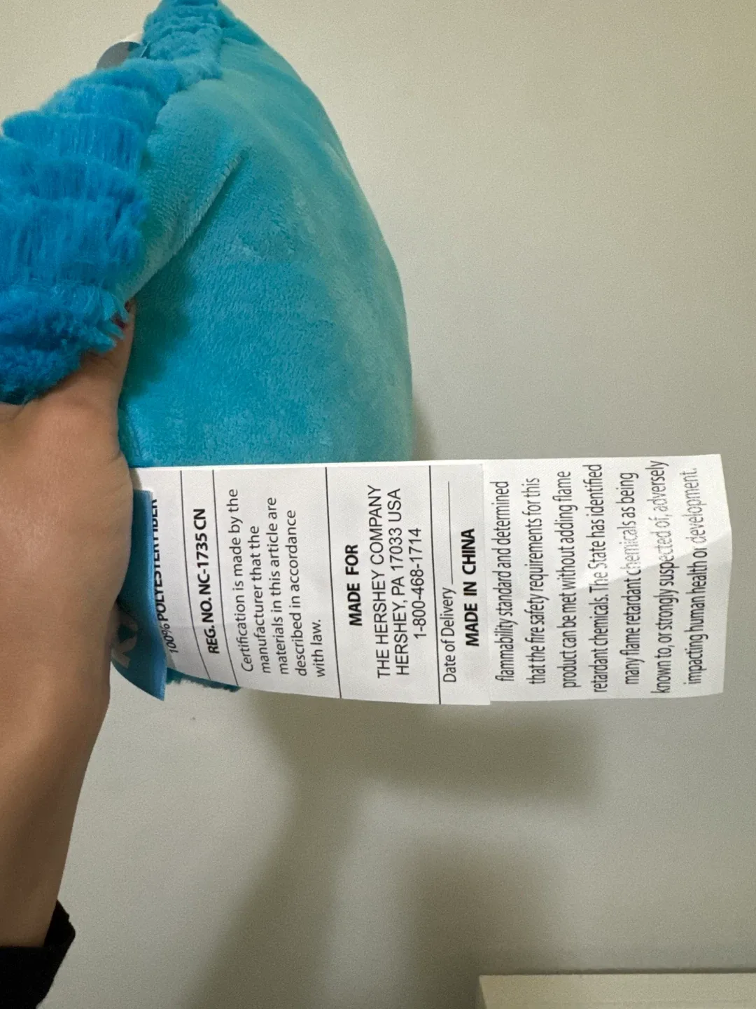 Hershey's Kisses Pillow - Turquoise image indicator(4)