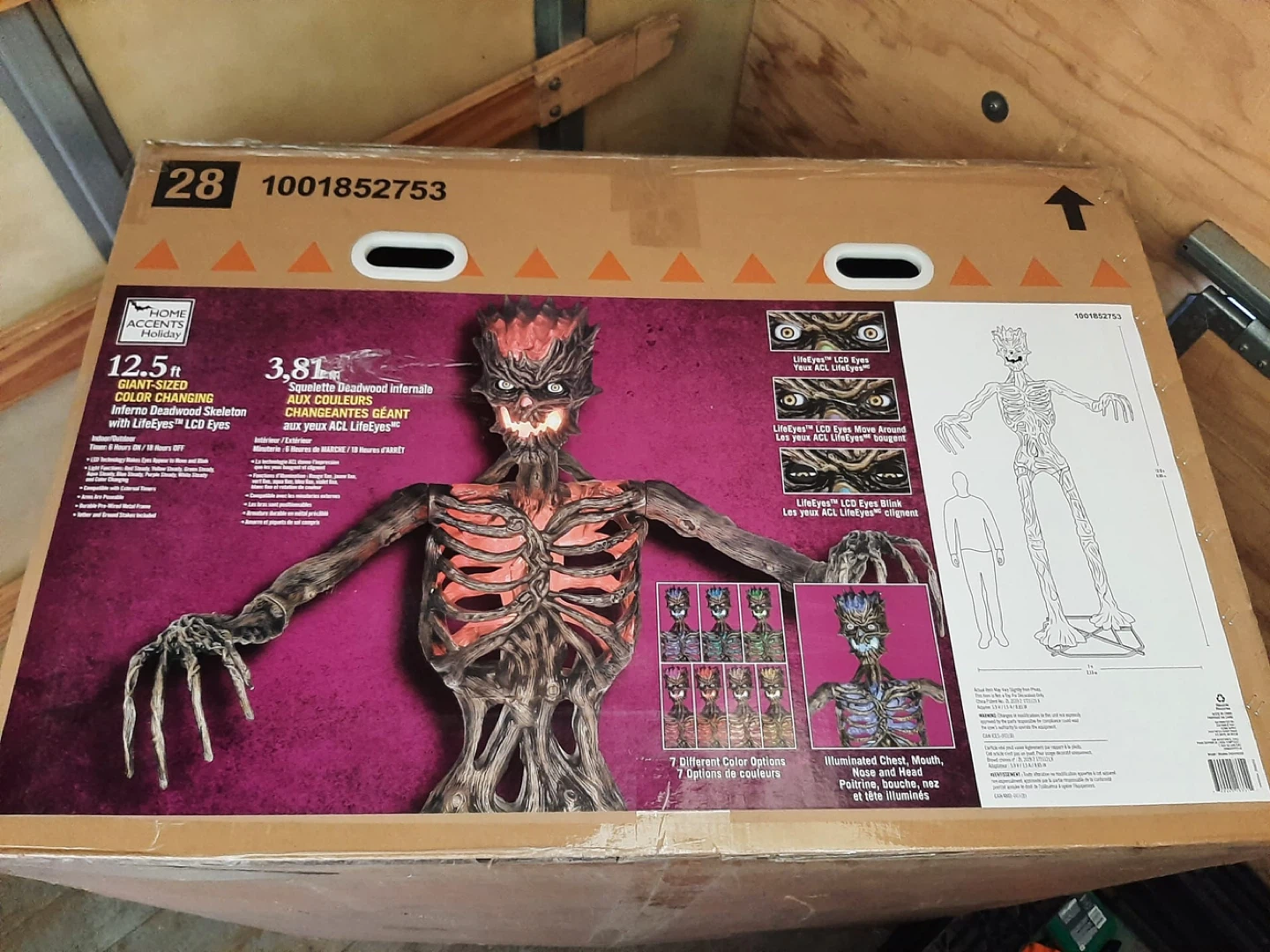 Deadwood Skeleton 12ft LED lights - photo 3