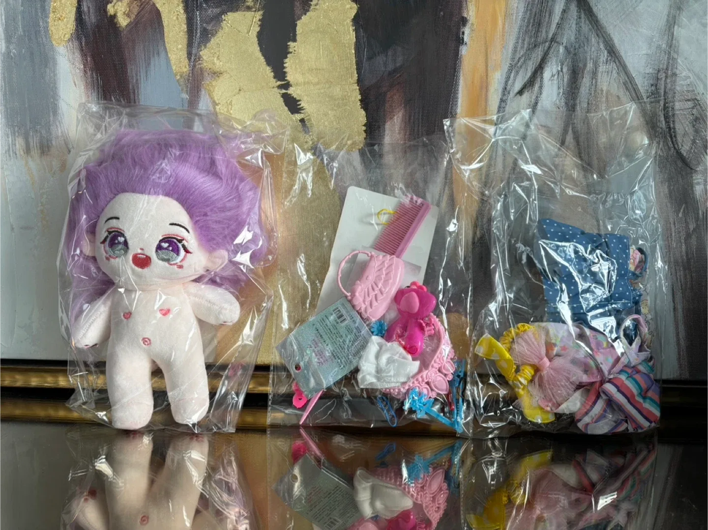 Purple Hair Doll with Accessories image indicator(2)