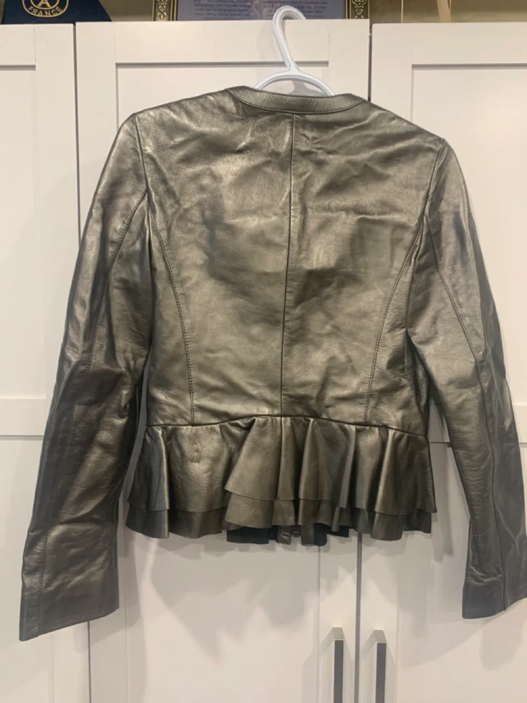 Prada Leather Jacket Size small image indicator(2)