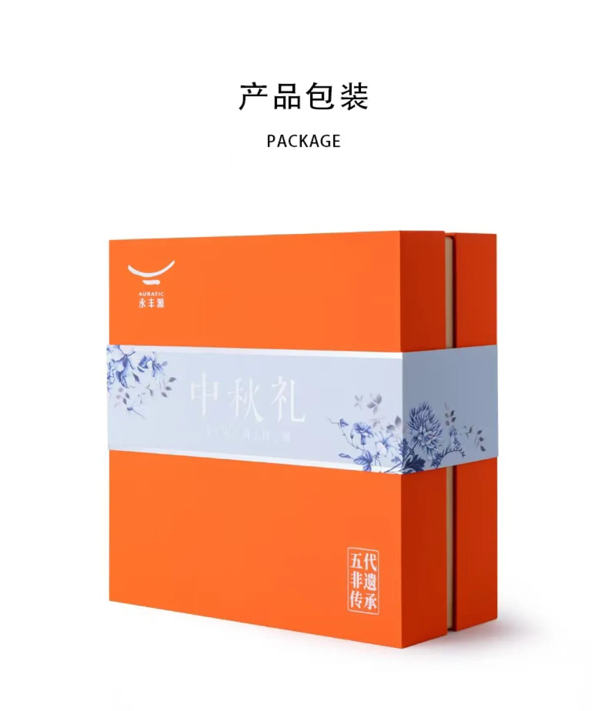 Blue Floral Tea Set Hand draw and Hand made, with platinum decor image indicator(7)