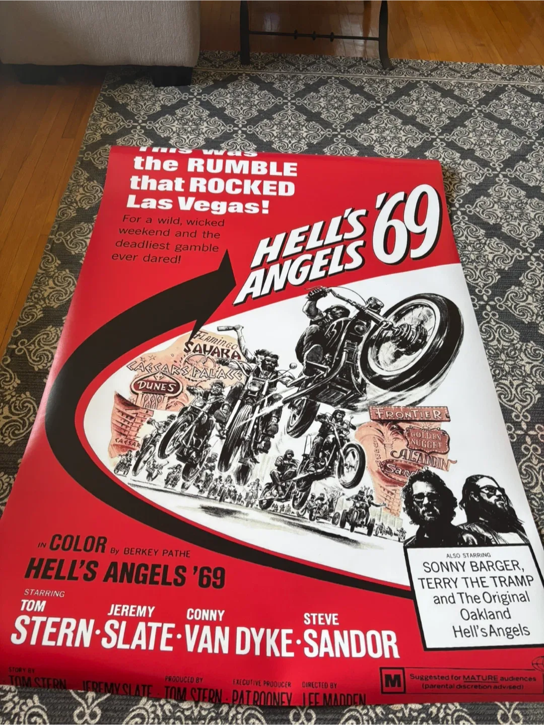 Hell's Angels '69 Movie Poster 36” by 52” (large) image indicator(2)