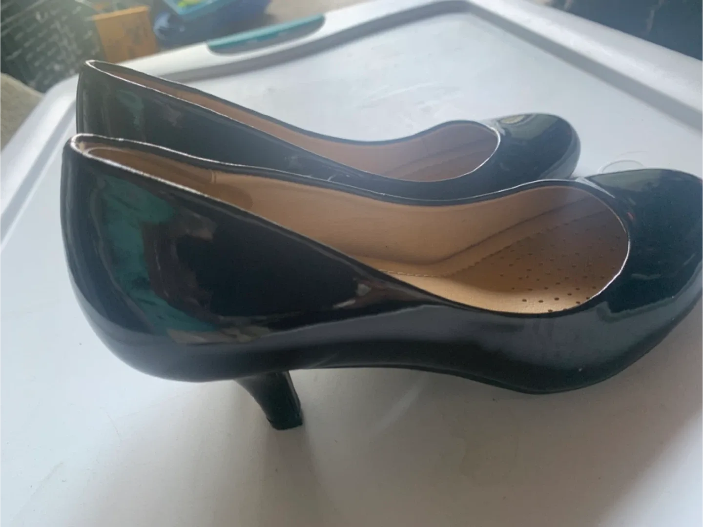 City Classified Comfort Black Heels - Size 5.5 image indicator(2)