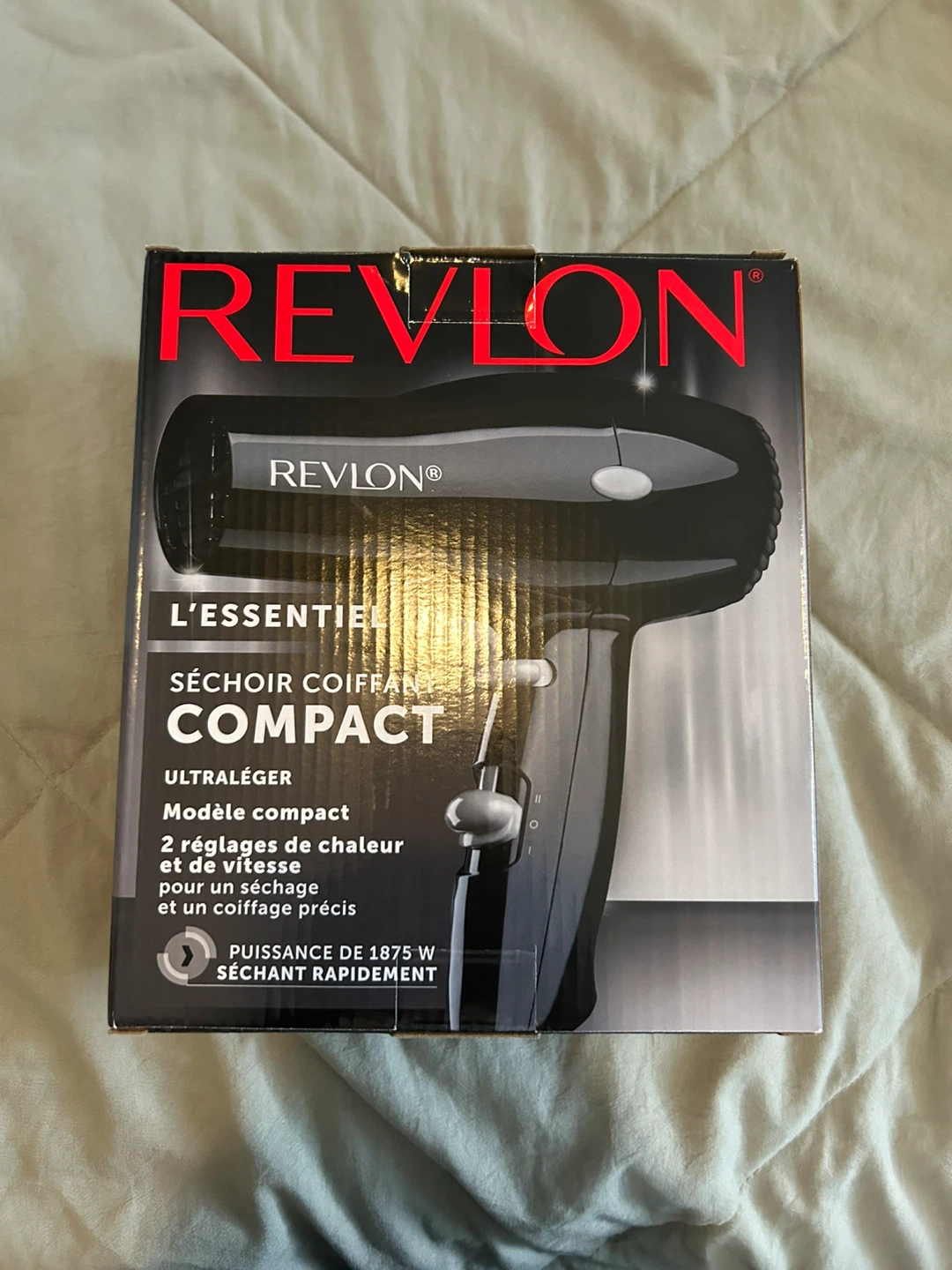 Revlon L'Essentiel Compact Hair Dryer - New in Box!