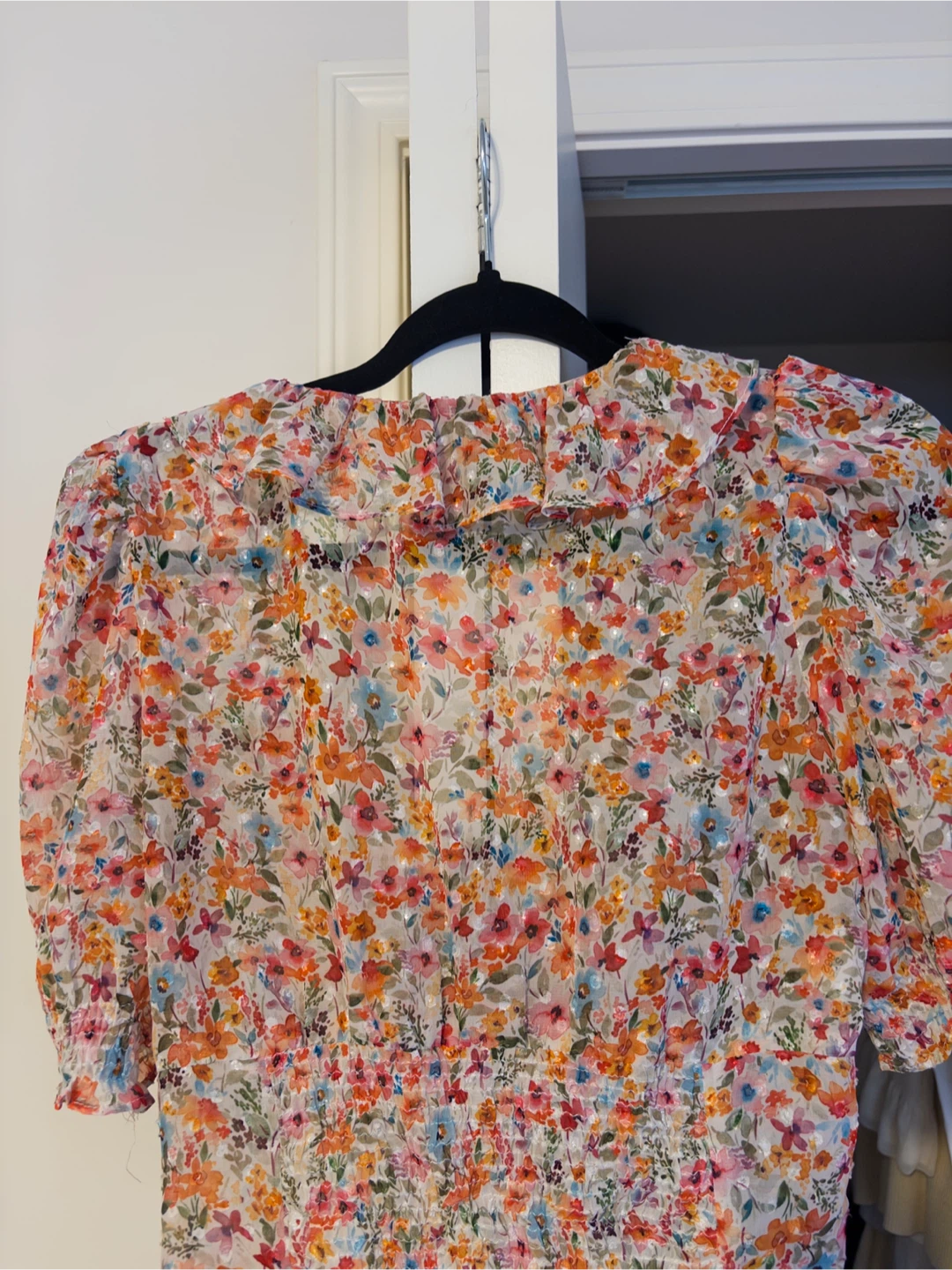 Zara Floral Print Blouse - Size M - photo 5