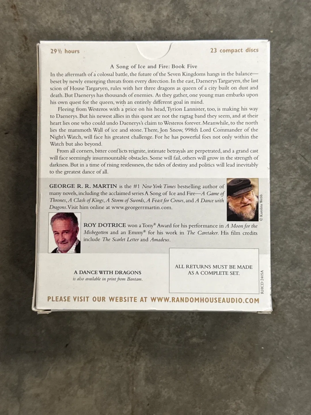 A Dance with Dragons Audiobook image indicator(2)