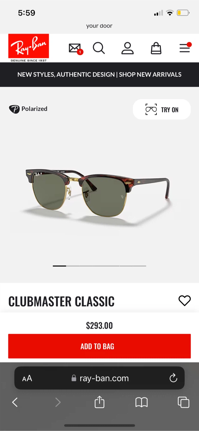 Ray-Ban Clubmaster Classic Sunglasses - photo 3