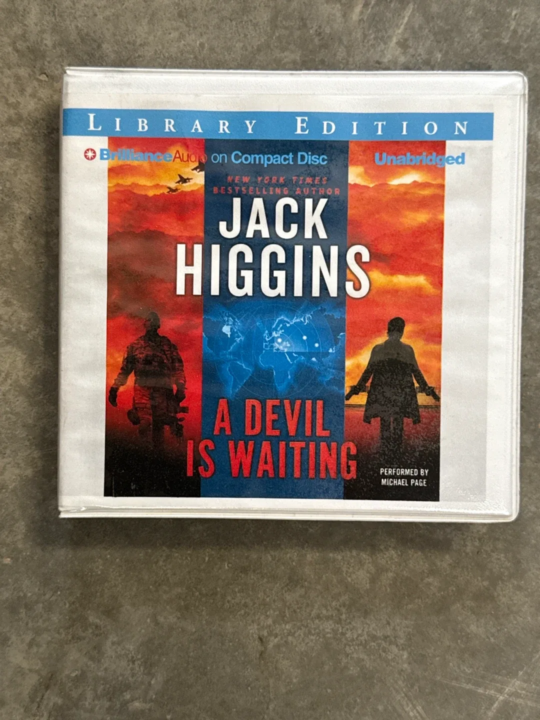 Jack Higgins' A Devil Is Waiting Audiobook thumbnail