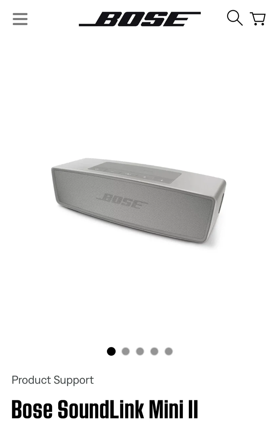 Bose SoundLink Mini II thumbnail