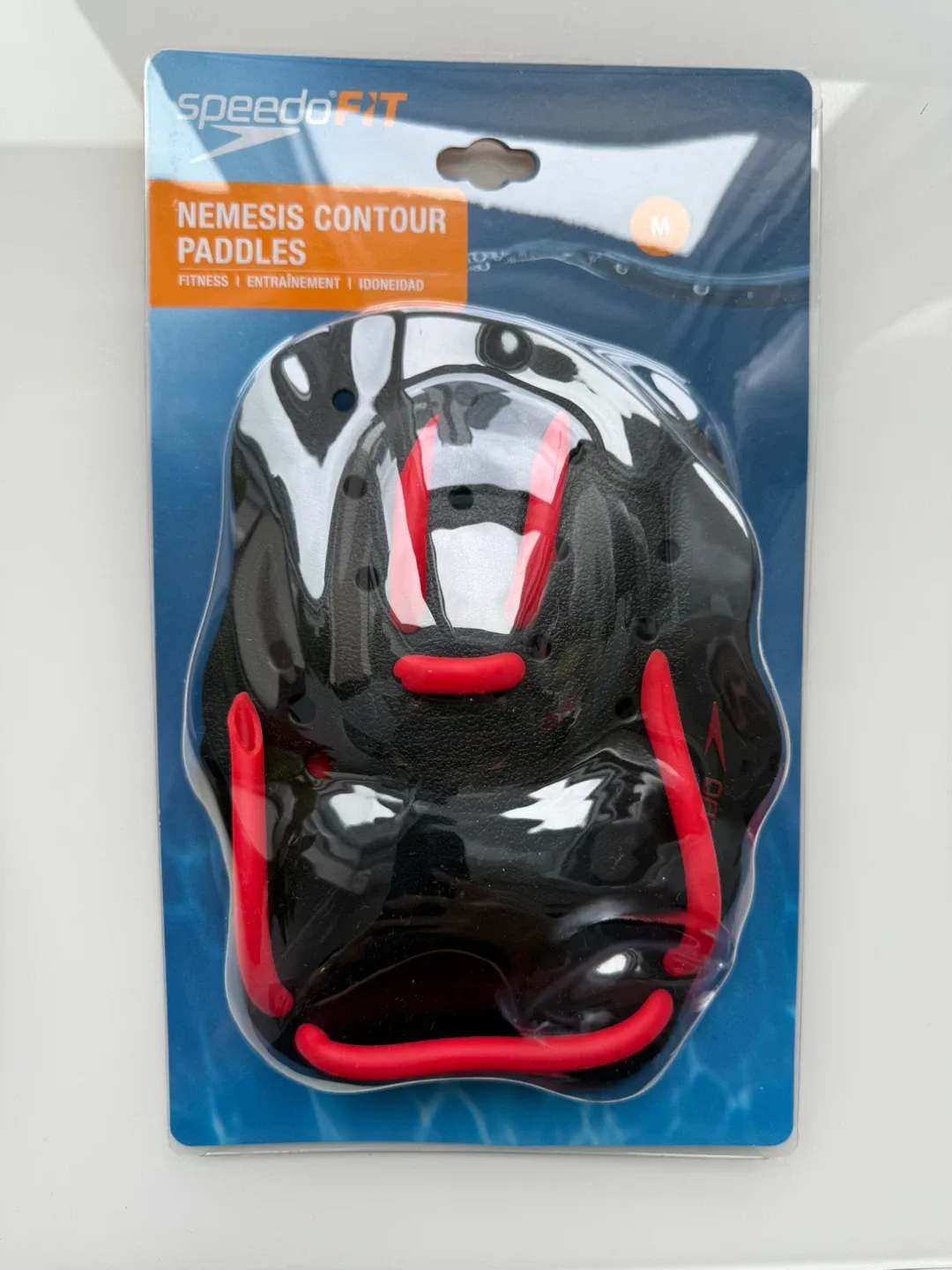 New SpeedoFIT Nemesis Contour Paddles - Size M thumbnail