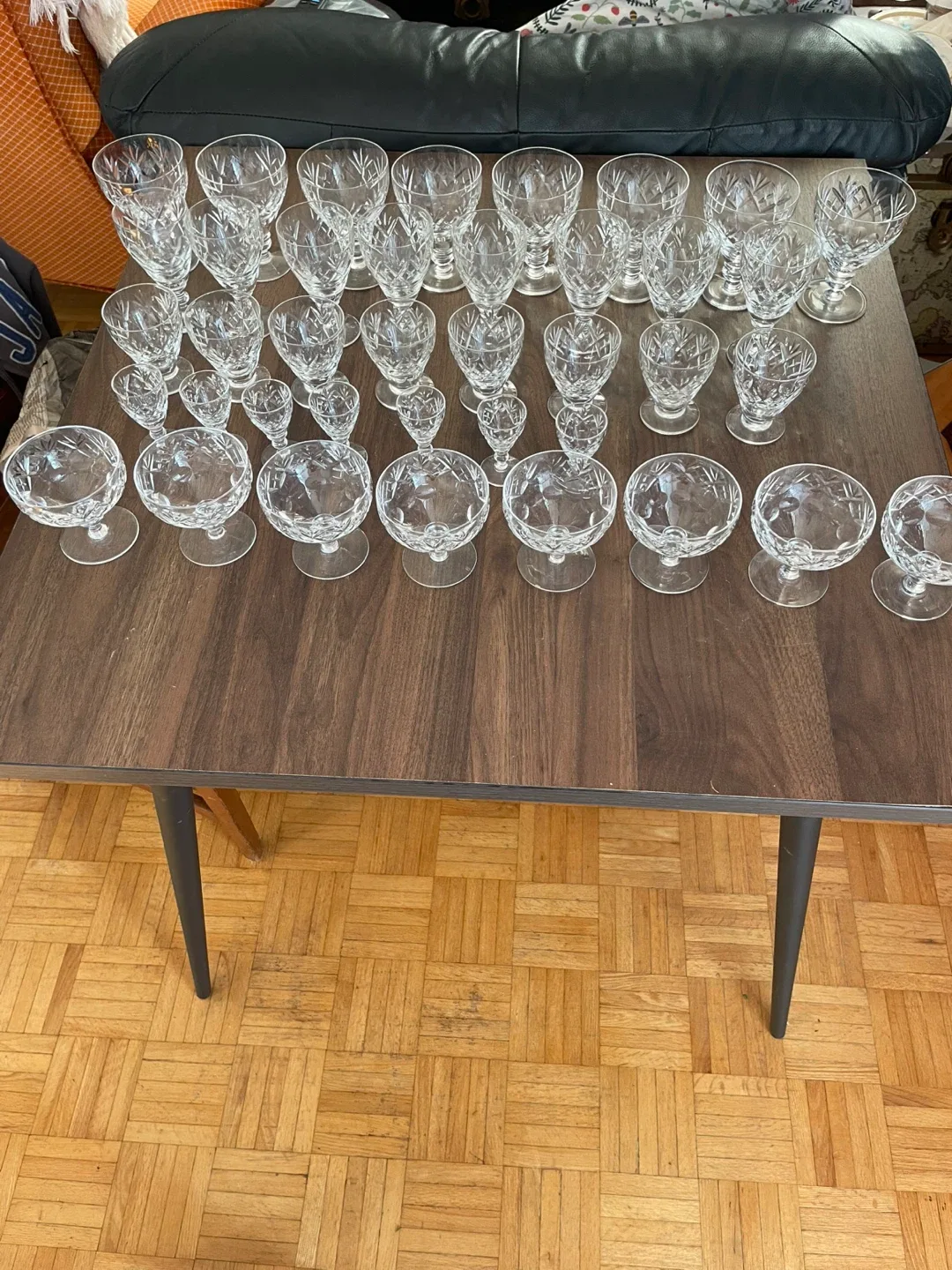 Crystal Glasses (Set of 39) thumbnail
