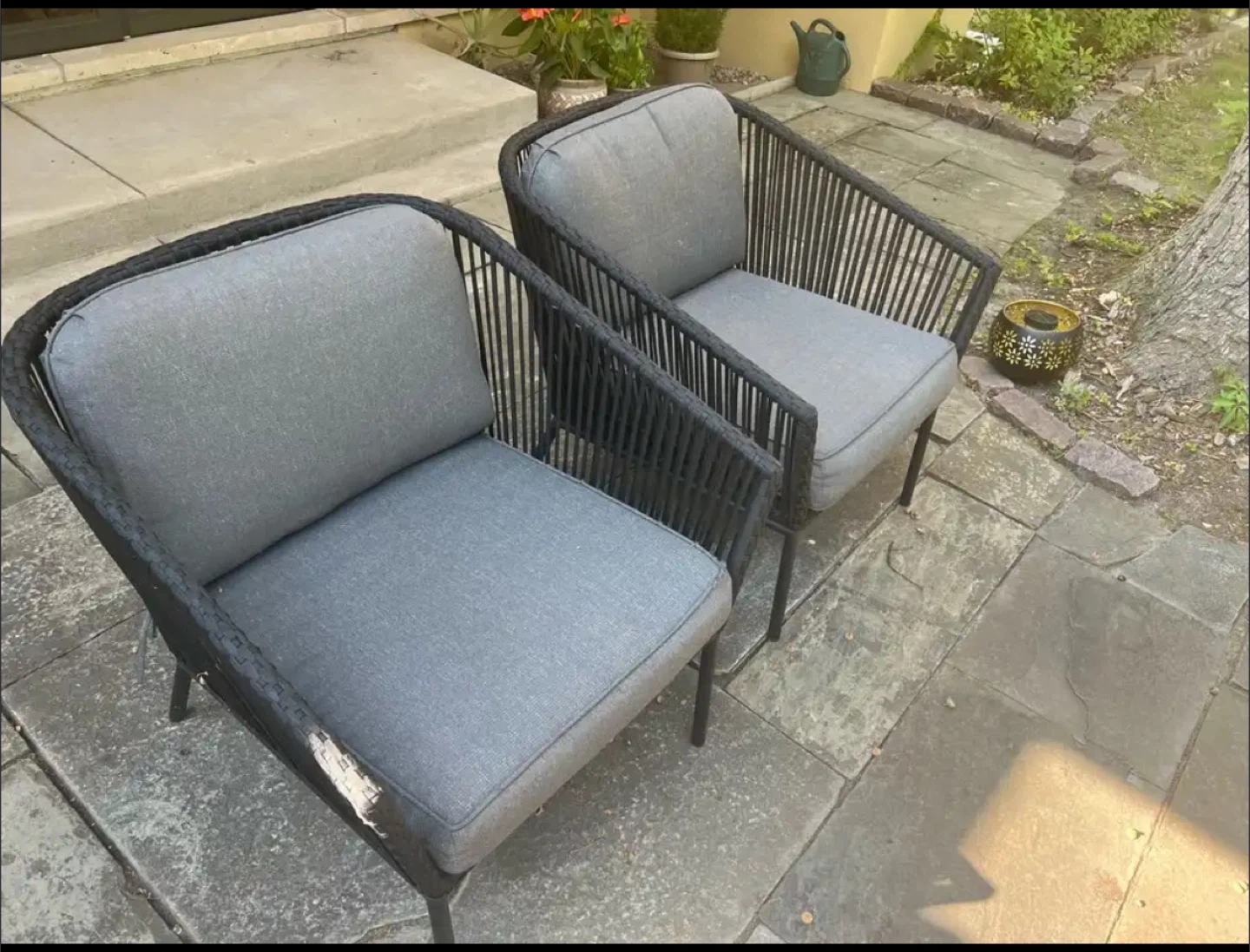 Outdoor Patio Chairs - Set of 2
