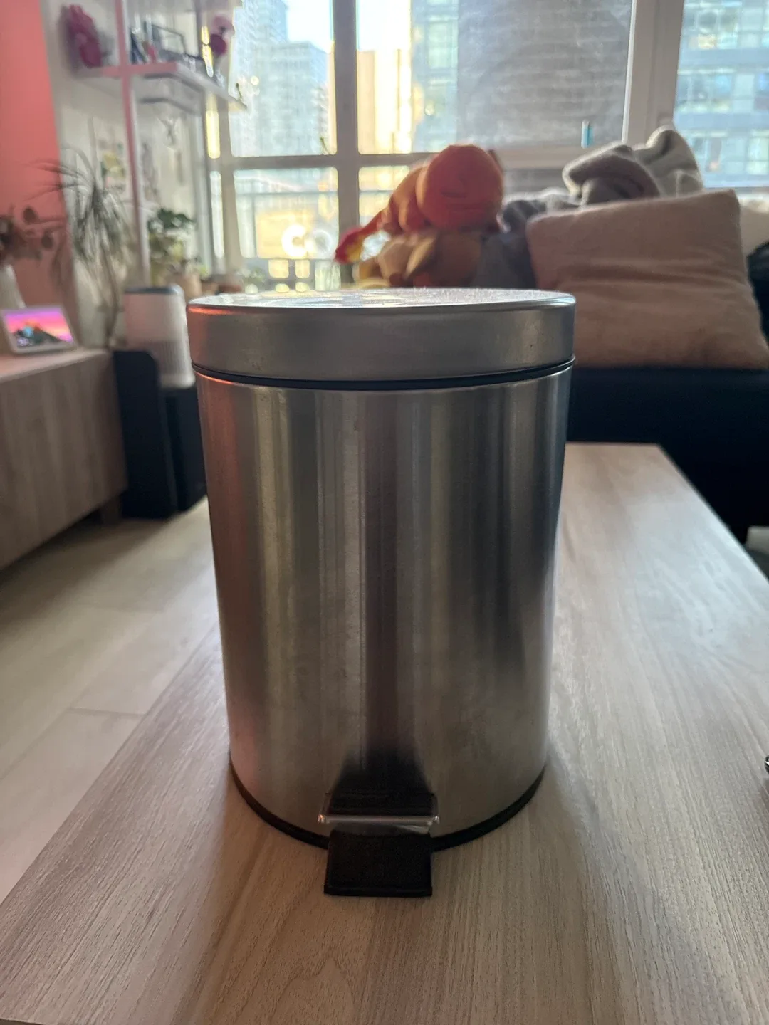 Stainless Steel Step Trash Can thumbnail