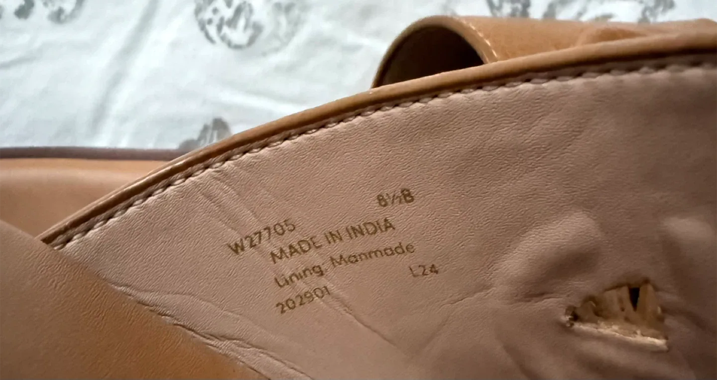 Cole Haan Pecan Leather Slides image indicator(6)