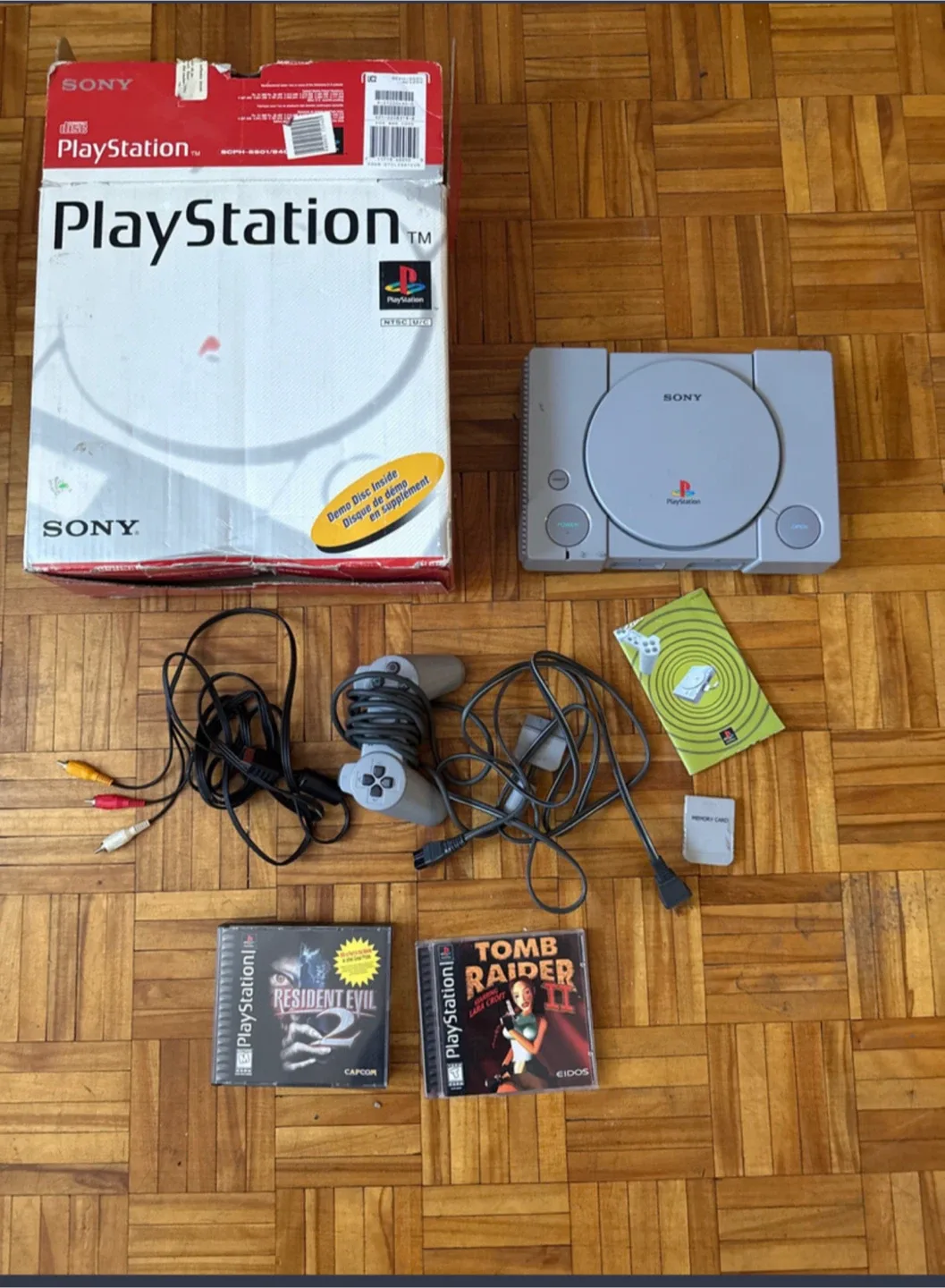 Sony PlayStation with Games & Accessories thumbnail